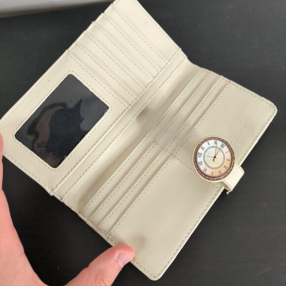 Shag Wear Canada Embossed Clock Quirky Novelty Colorful Wallet - Picture 4 of 9